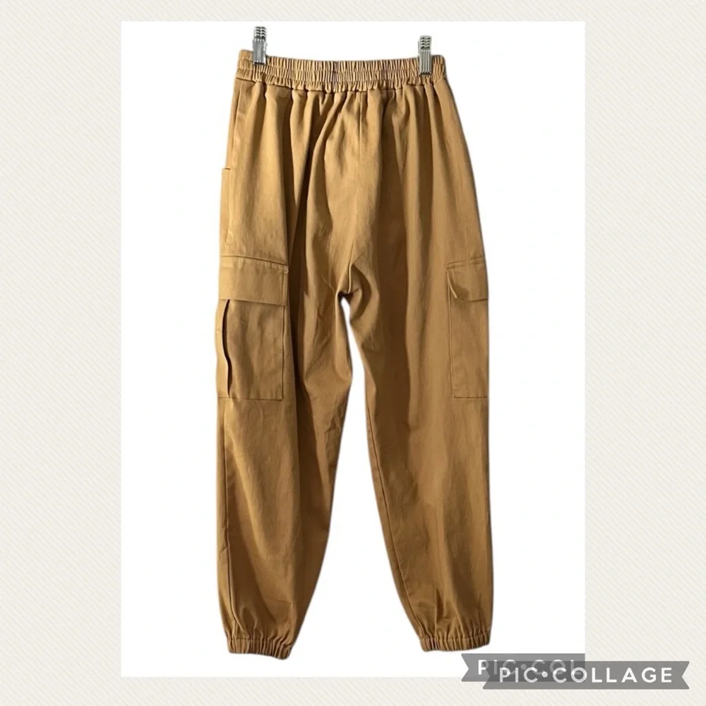 Back To School NWT Boys Tan iEFiEL Easy Forever Cargo Pants Size 14 NIP